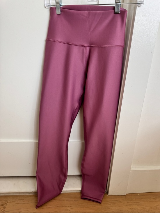 ALO Yoga Pants - High-Waist Active Leggings - Pink/purple